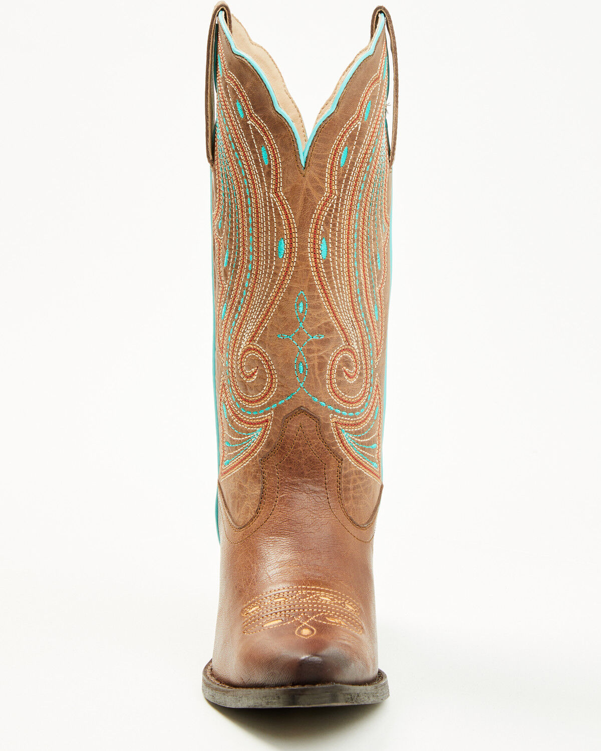 Image #4 - Shyanne Women's Telma Performance Western Boots - Snip Toe, Brown, hi-res