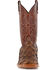 Cody James Men's Pirarucu Exotic Boots - Broad Square Toe, Brown, hi-res