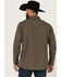 Image #4 - Moonshine Spirit Men's Bar Table Plaid Print Long Sleeve Snap Western Shirt, Navy, hi-res
