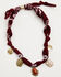 Image #1 - Shyanne Women's Golden Skyland Charm Bandana Necklace, Red, hi-res