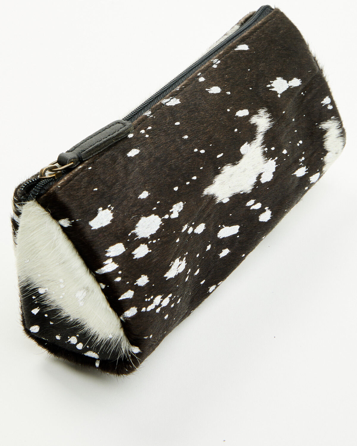Image #2 - Myra Women's Cowhide Multi-Pouch, Black/white, hi-res