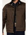 Image #3 - Cowboy Hardware Men's Triple Barb Logo Softshell Jacket, Chocolate, hi-res