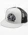 Image #1 - Lazy J Ranch Wear Men's Arrowhead Trucker Cap, Black/grey, hi-res