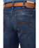 Image #4 - Blue Ranchwear Men's Montana Medium Wash Stackable Straight Stretch Denim Jeans, Medium Wash, hi-res