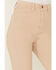 Image #2 - Wishlist Women's High Rise Stretch Flare Jeans, Taupe, hi-res