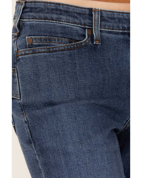 Image #2 - Carhartt Women's Rugged Flex® Relaxed Straight Stretch Denim Jeans , Dark Blue, hi-res