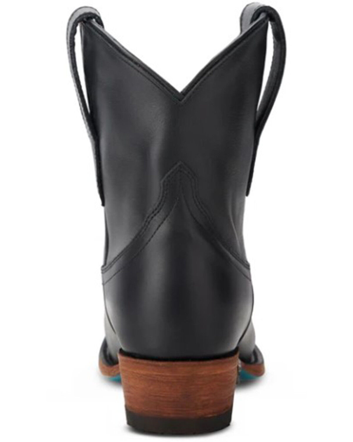 Image #5 - Lane Women's Emma Jane Western Booties - Snip Toe, Jet Black, hi-res