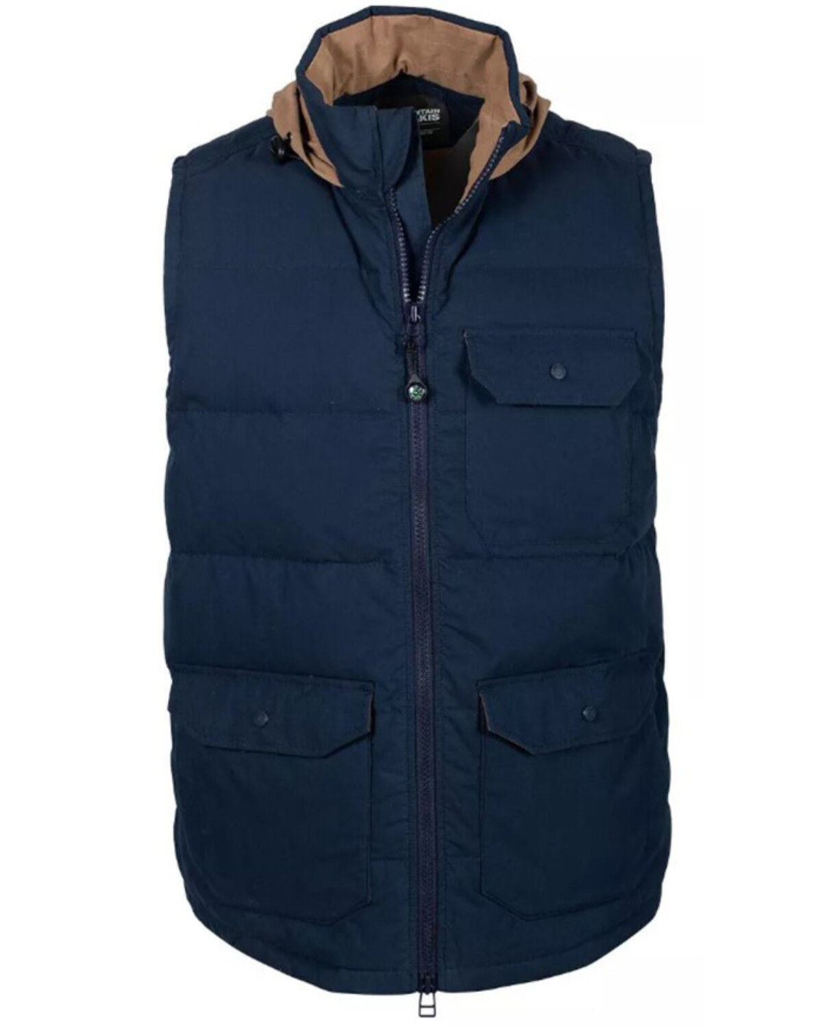 Image #1 - Mountain Khakis Men's Pine Peak Down Vest, Navy, hi-res