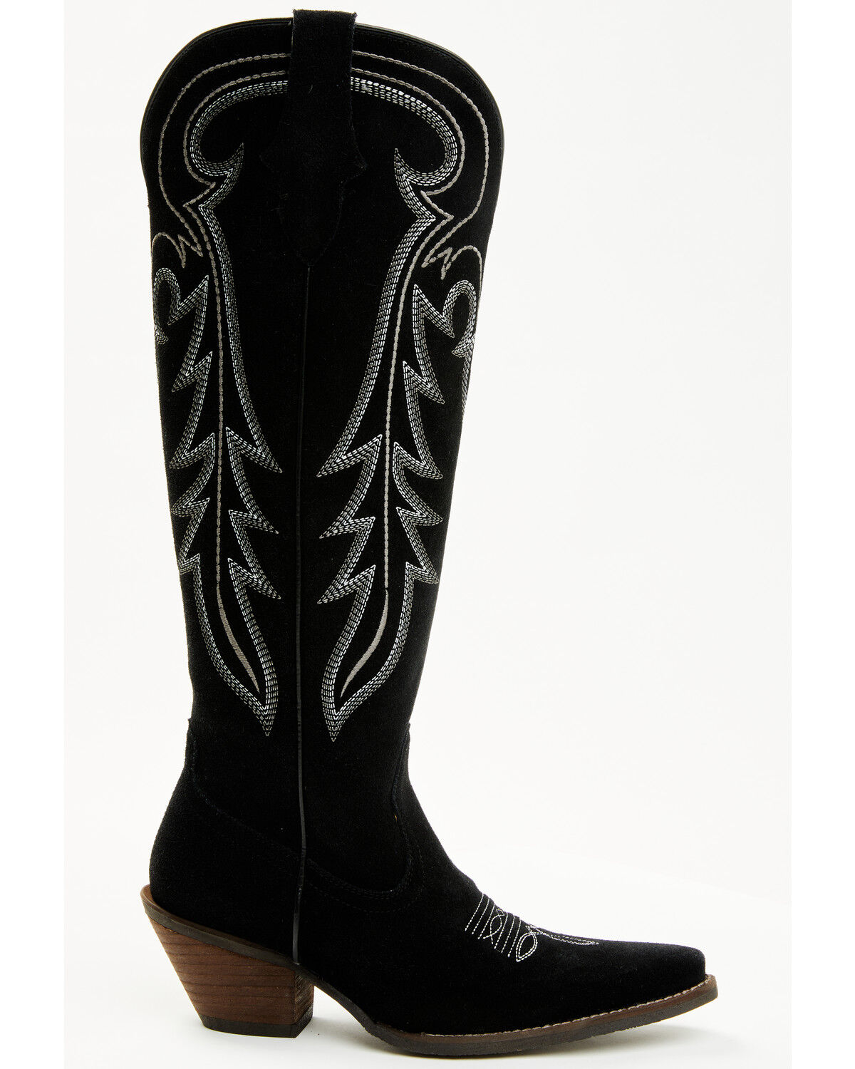 Image #2 - Shyanne Women's Rowan Tall Western Boots - Snip Toe, Black, hi-res