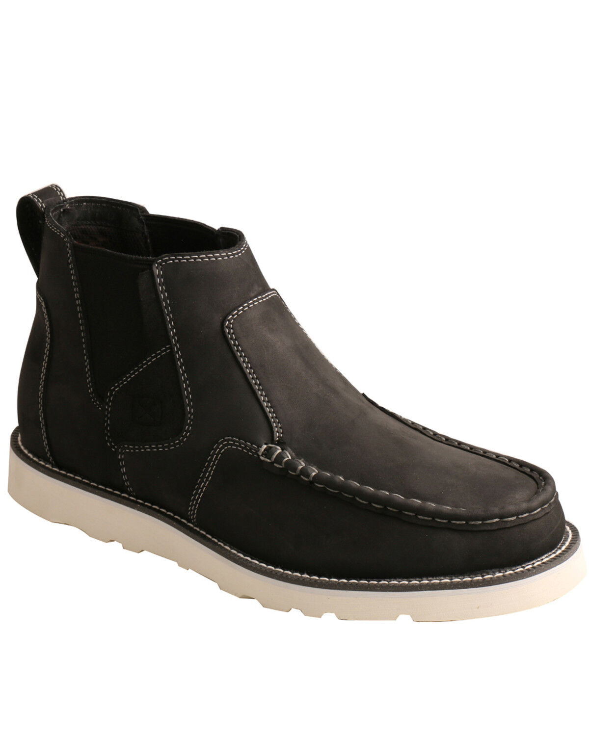 wedge sole chelsea boots