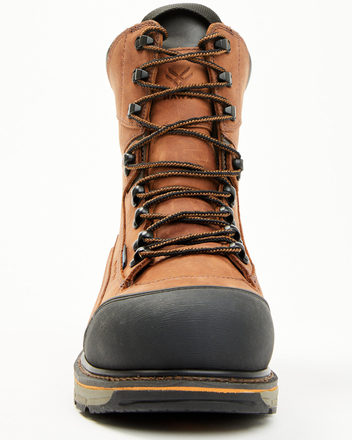 Image #4 - Hawx Men's 8" Enduro Waterproof 800G Insulated Work Boots - Composite Toe, Dark Brown, hi-res