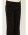 Image #2 - Rock & Roll Denim Girls' Cheetah Print Trouser Jeans, Black, hi-res