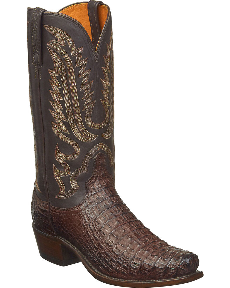 lucchese boots brown