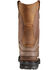 Carhartt Water Repellent Wellington Pull On Work Boots - Steel Toe, Bison, hi-res