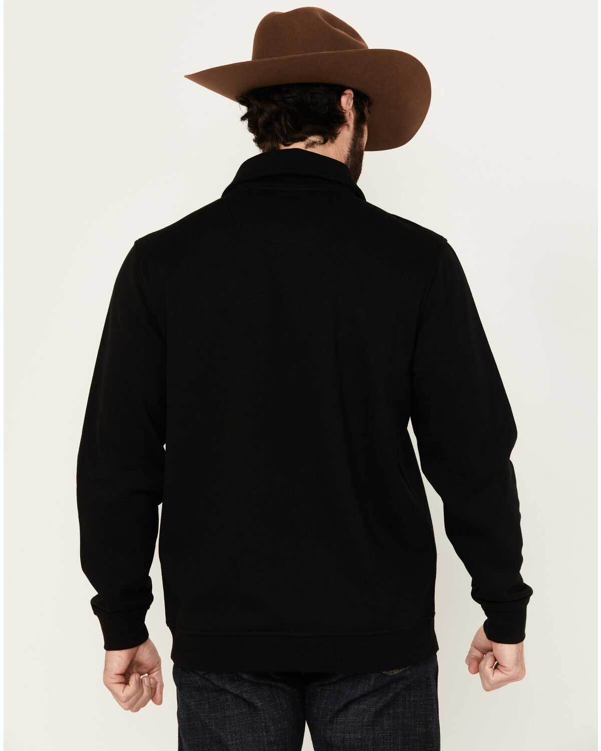 Image #4 - Kimes Ranch Men's Boot Barn Exclusive Diamond Head Solid Logo Pullover, Black, hi-res