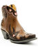 Image #1 - Yippee Ki Yay by Old Gringo Women's Love & Paranoia Western Booties - Snip Toe, Pink, hi-res