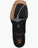 Image #7 - Dan Post Men's Exotic Python Midnight Reign Western Boots - Broad Square Toe, Black, hi-res