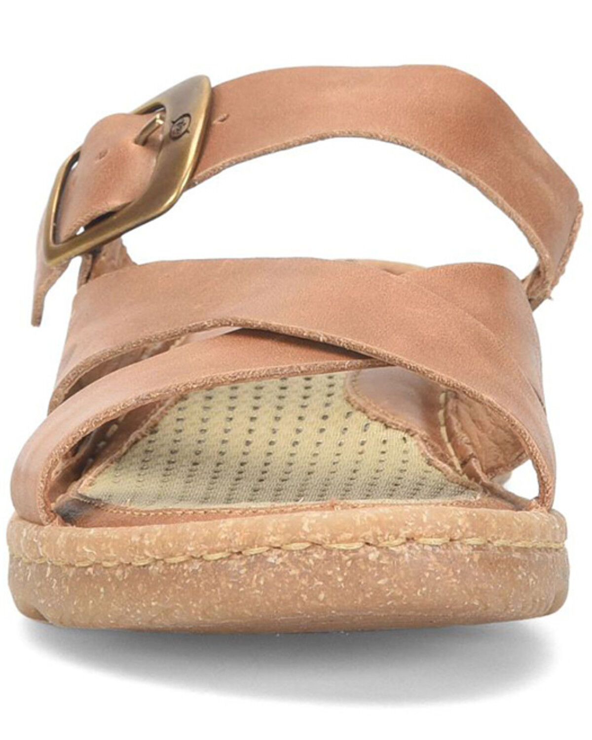 Image #4 - Born Women's Salas Cross Band Sandals, Brown, hi-res