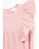 Image #2 - Yura Infant Girls' Ruffle Onesie, Pink, hi-res