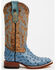 Image #2 - Tanner Mark Women's Bluebonnet Western Boots - Broad Square Toe, Blue, hi-res