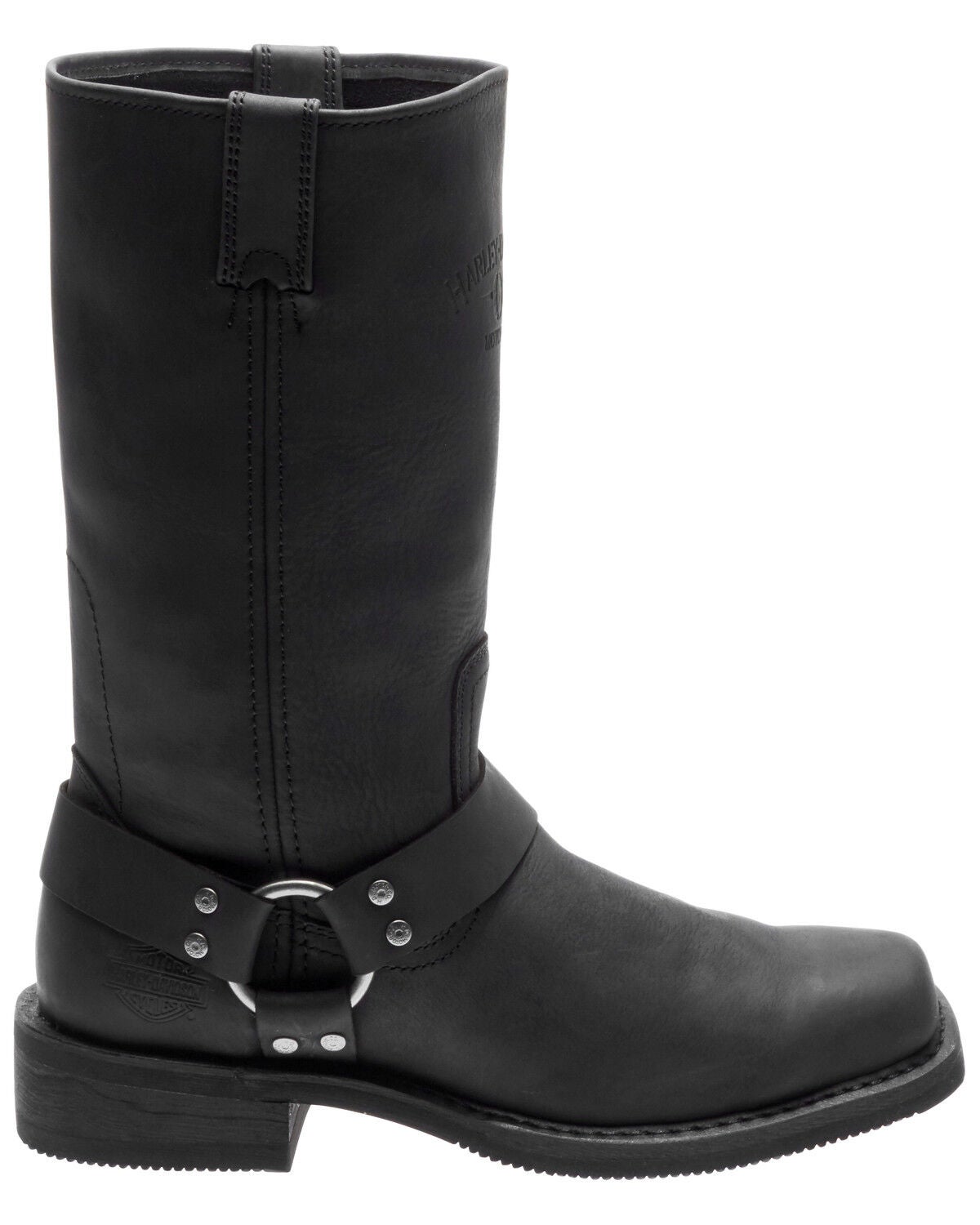 biker boots square toe