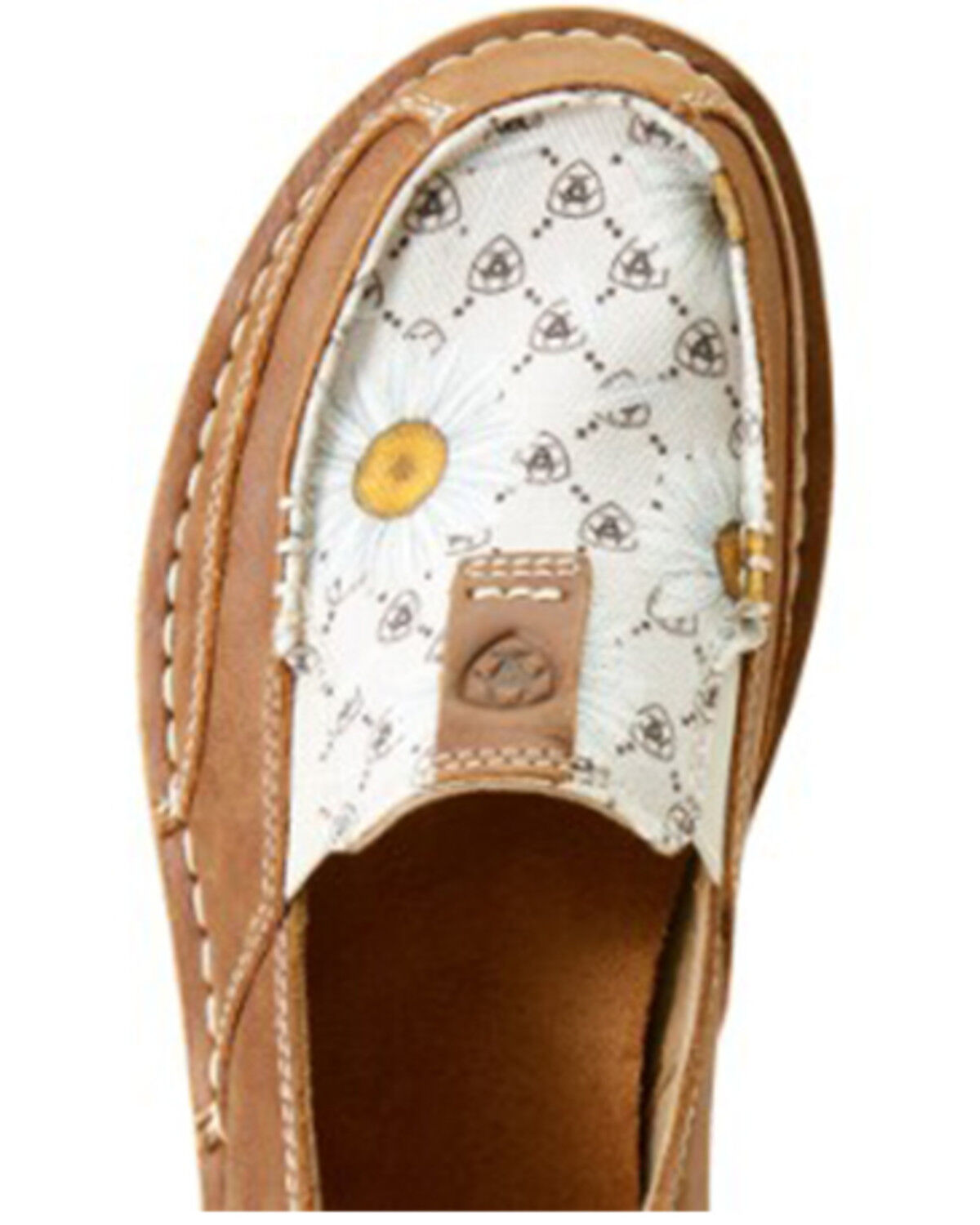 Image #4 - Ariat Women's Logo Print Cruiser Casual Shoes - Moc Toe, Brown, hi-res