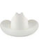Image #5 - Serratelli Palo Alto 6X Felt Cowboy Hat, White, hi-res