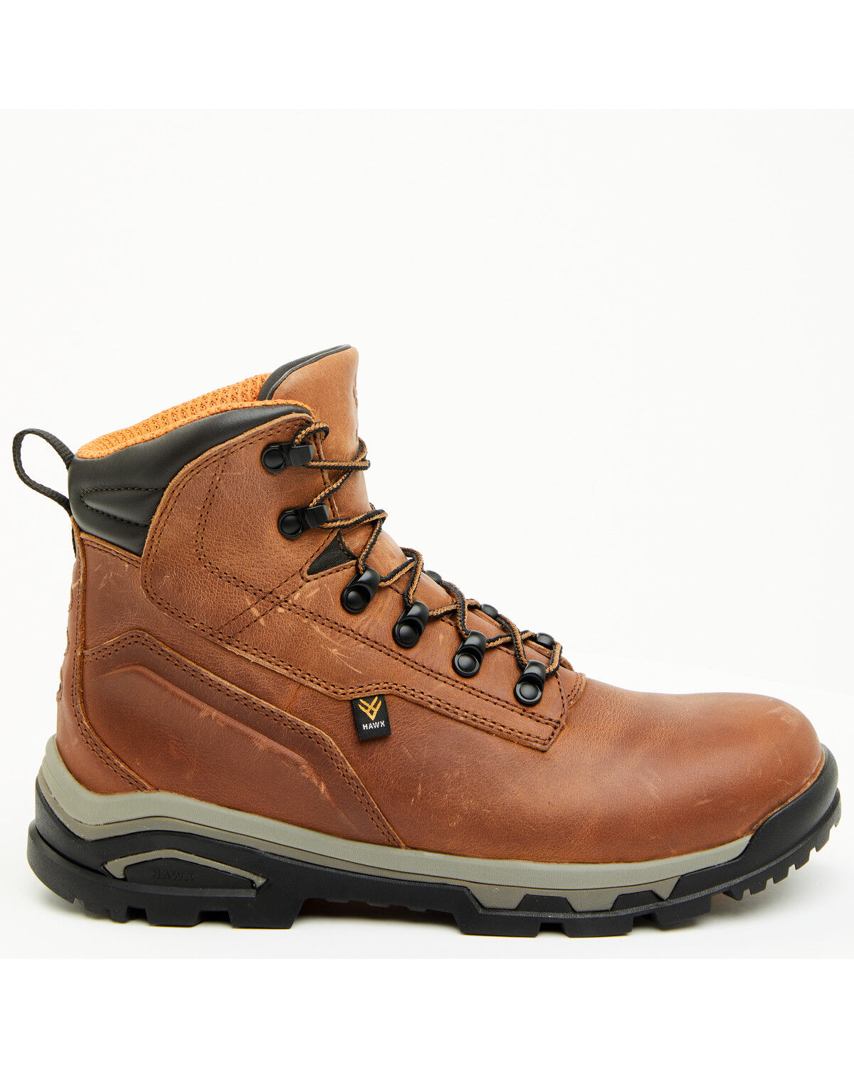 Image #2 - Hawx Men's Enforcer Pro Work Boots - Soft Toe, Brown, hi-res