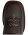 Image #6 - Ferrini Men's Clint Tall Western Boots - Broad Square Toe, Chocolate, hi-res