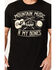 Image #3 - Moonshine Spirit Men's Blue Grass Short Sleeve Graphic T-Shirt, Black, hi-res