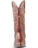 Image #4 - El Dorado Men's Handmade Ostrich Leg Brass Western Boots - Round Toe, Bronze, hi-res