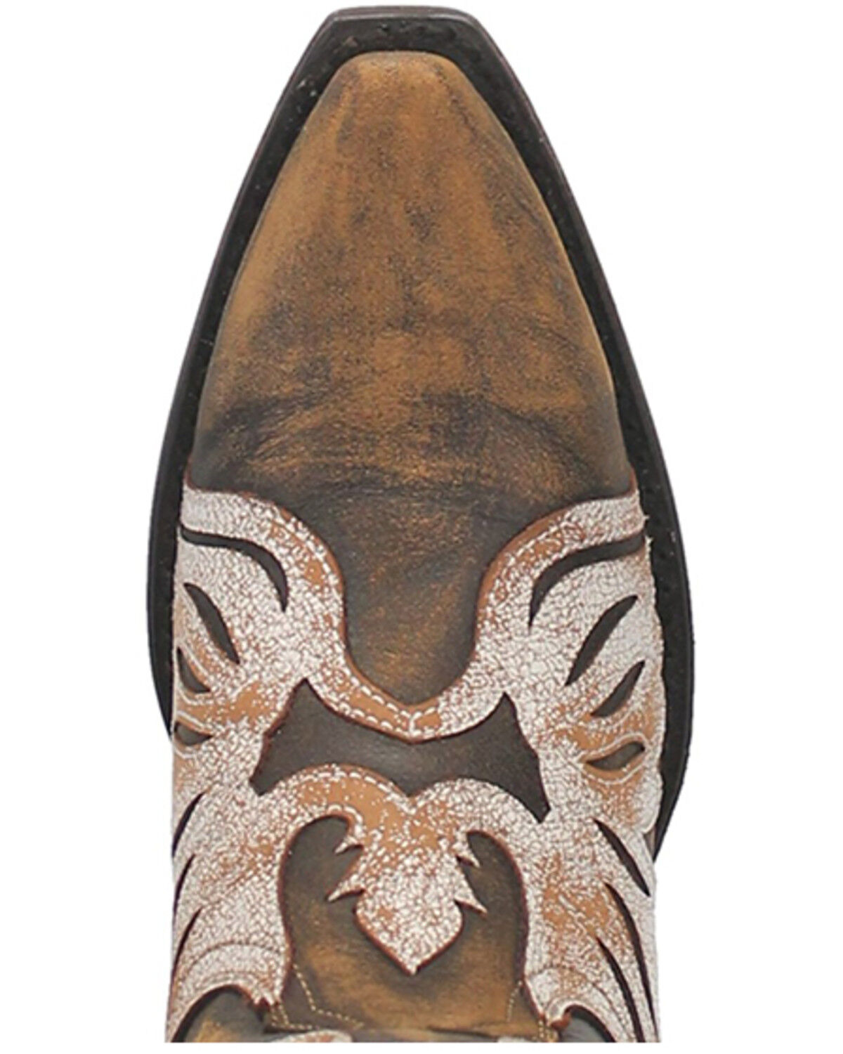 Image #6 - Dan Post Women's Ndulgence Leather Boot - Snip Toe, Brown, hi-res