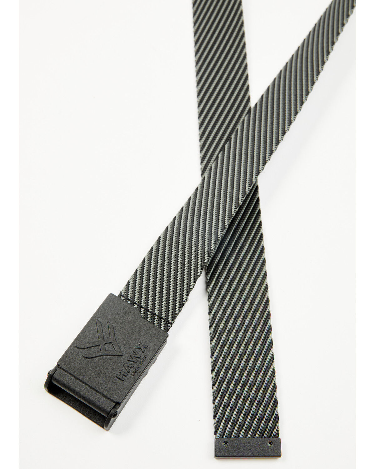 Image #1 - Hawx Men's Grang 2-Tone Web Basic Belt, Black, hi-res