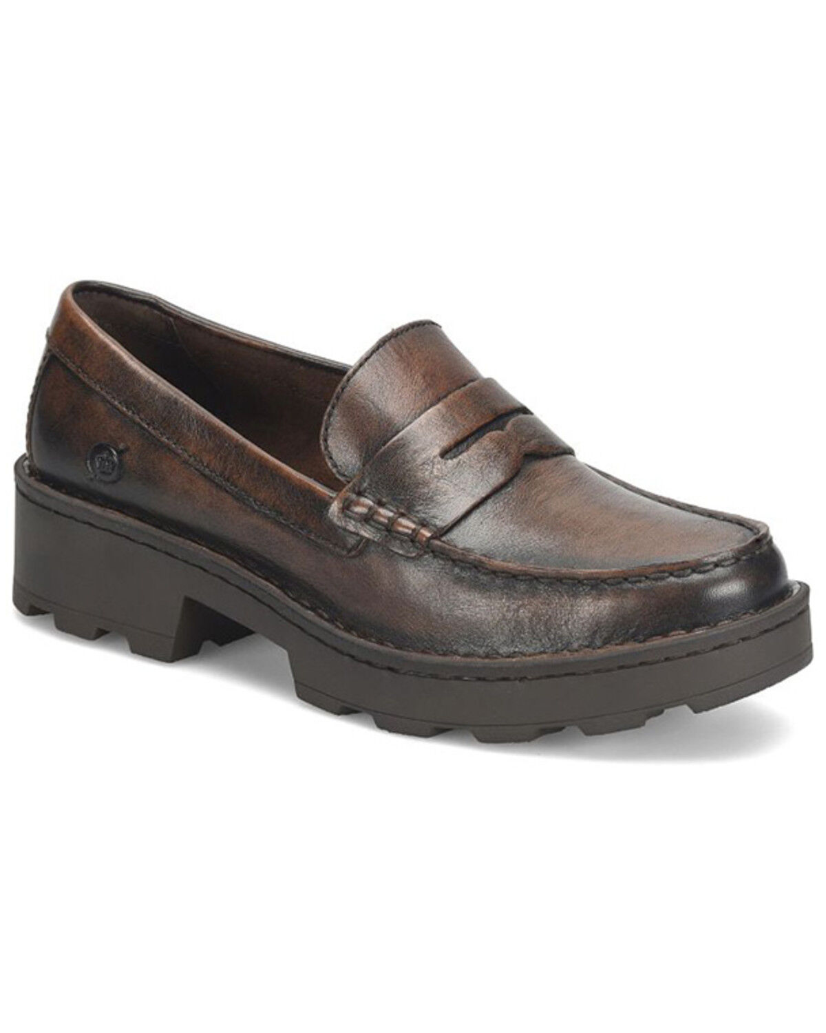 Image #1 - Born Women's Carrera Platform Penny Loafers, , hi-res
