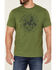 Image #3 - Brothers and Sons Men's Eagle Slub Circle Graphic T-Shirt, Green, hi-res
