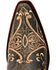 Image #6 - Circle G Women's Crackle Embroidered Western Boots - Snip Toe, Black, hi-res