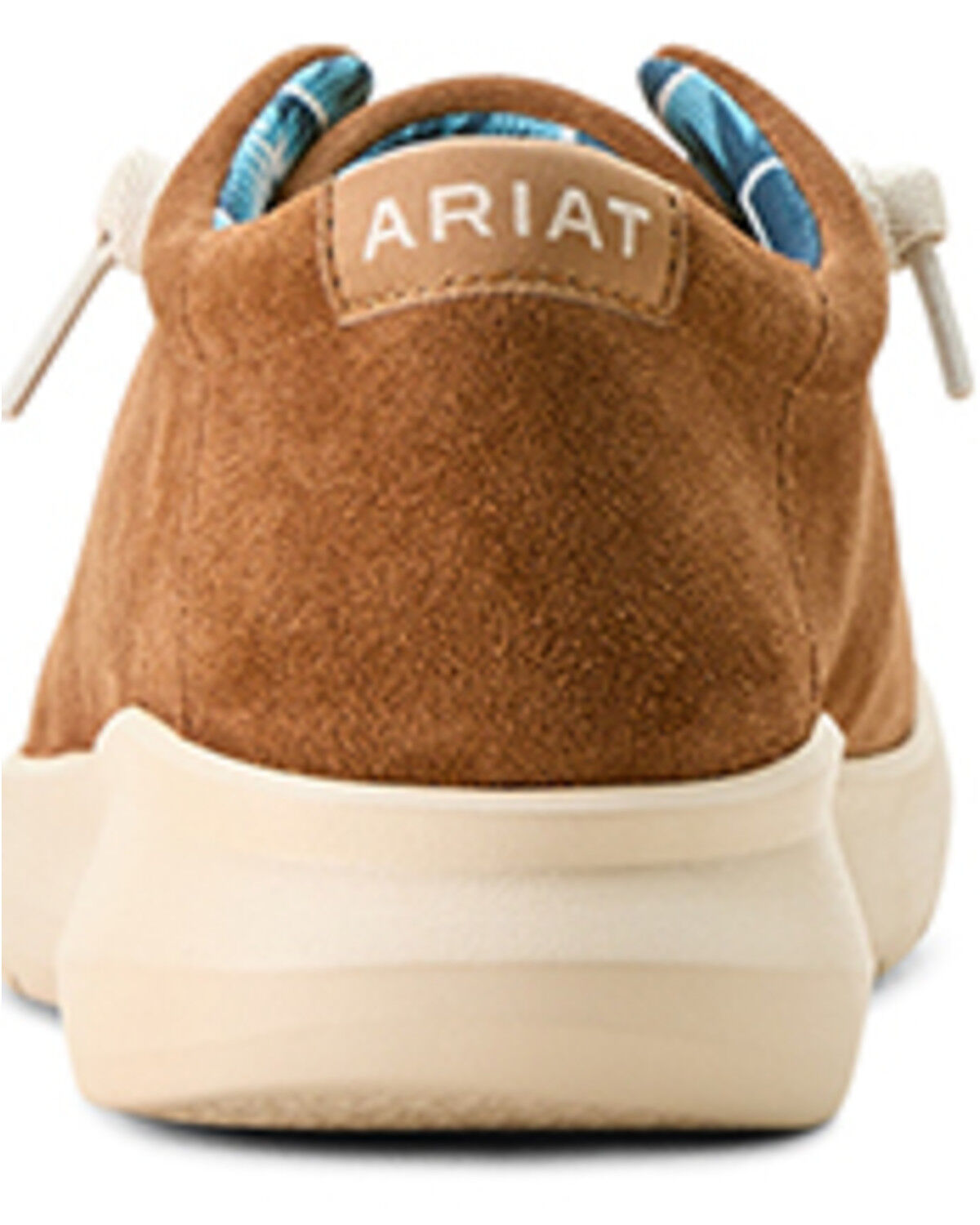 Image #3 - Ariat Men's Suede Hilo Casual Shoes - Moc Toe, Brown, hi-res