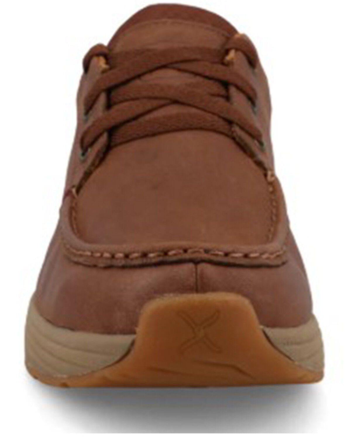 Image #4 - Twisted X Men's CellStretch Active™ Casual Shoes - Moc Toe, Brown, hi-res