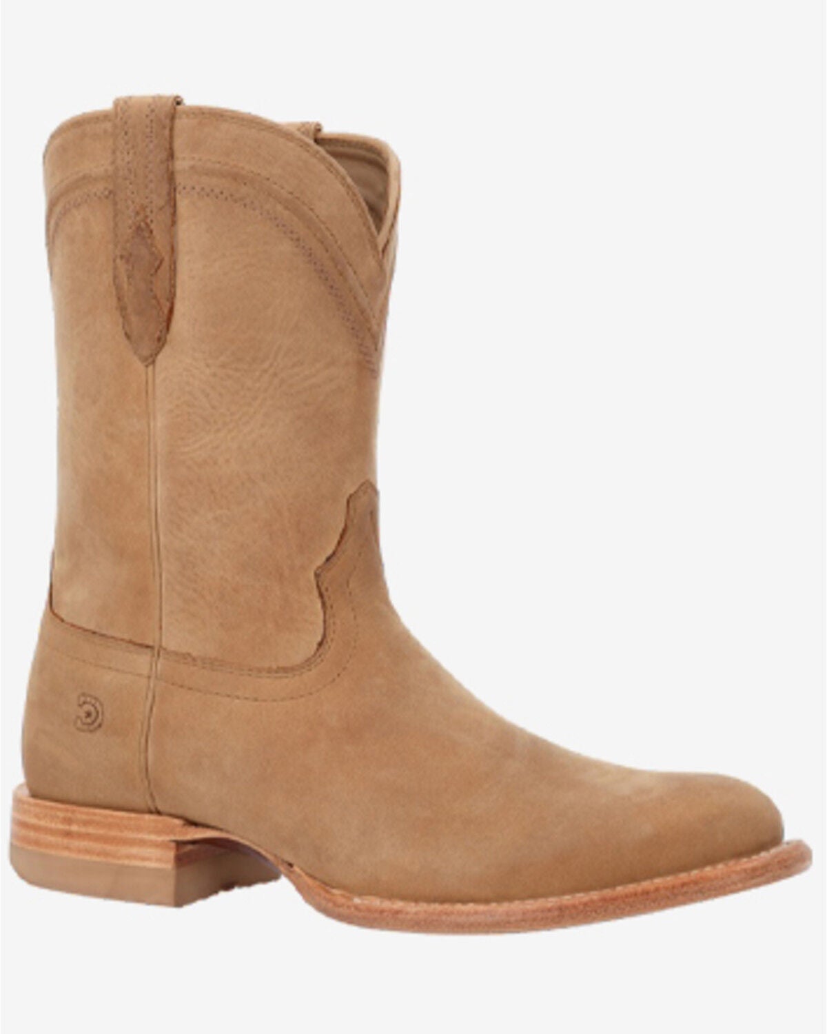 Durango Men's Santa Fe&trade; Roper Western Boots - Round Toe, Sand, hi-res