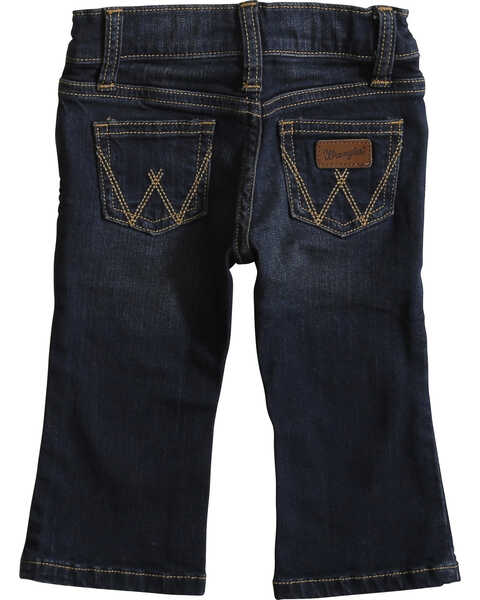 Image #1 - Wrangler Infant Boys' Dark Wash Jeans , Indigo, hi-res