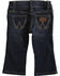 Image #1 - Wrangler Infant Boys' Dark Wash Jeans, Indigo, hi-res