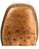 Image #6 - Dan Post Men's Saddle Hand Quill Ostrich Western Boots - Broad Square Toe, Tan, hi-res