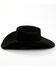 Serratelli Men's 8X Fur Felt 9 Crown Western Hat , Black, hi-res