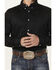 Image #3 - Cody James Men's Basic Twill Long Sleeve Button-Down Performance Western Shirt - Big, Black, hi-res