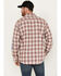 Image #4 - Ariat Men's FR Bentley Logo Plaid Print Ling Sleeve Snap Work Shirt, Multi, hi-res