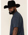 Kimes Ranch Men's Navy American Trucker Graphic T-Shirt , Navy, hi-res