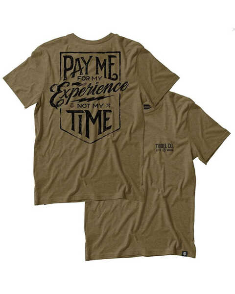 Troll Co Men's Pay Me Short Sleeve Graphic T-Shirt , Green, hi-res