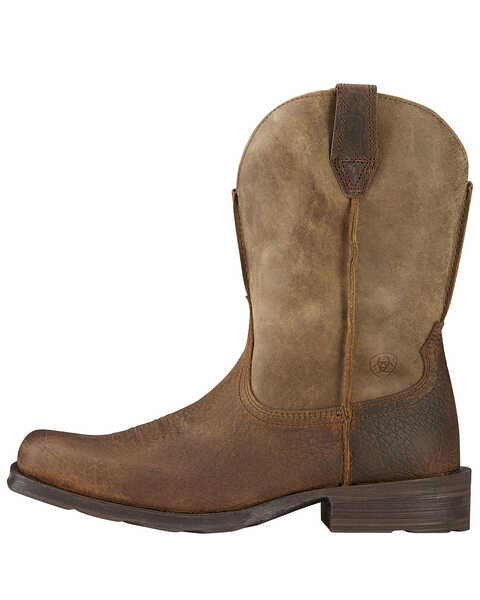 Image #3 - Ariat Men's Rambler 11" Western Boots - Square Toe, Earth, hi-res