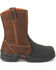 Image #2 - Carolina Men's Ranch Wellington Internal Met Guard Boots - Composite Toe, Dark Brown, hi-res