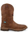 Image #2 - Twisted X Men's 11" Ultralite X™ Waterproof Work Boots - Nano Toe, Tan, hi-res